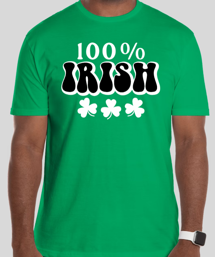 100% Irish t-shirt