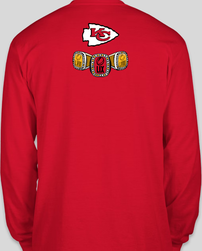 DeRienzo's - IN MY 3PEAT ERA Long Sleeve Shirt