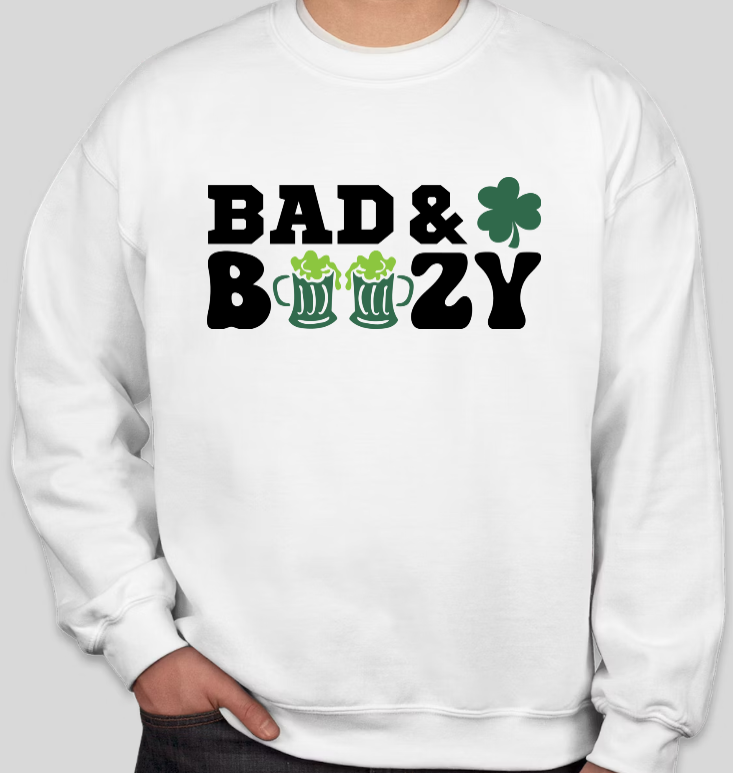Bad & Boozy crewneck