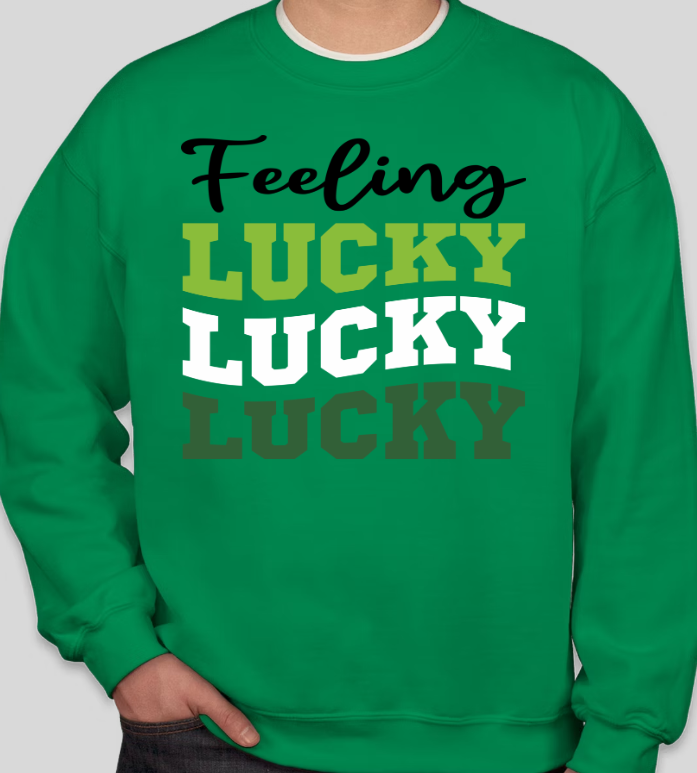 Feeling lucky Crewneck