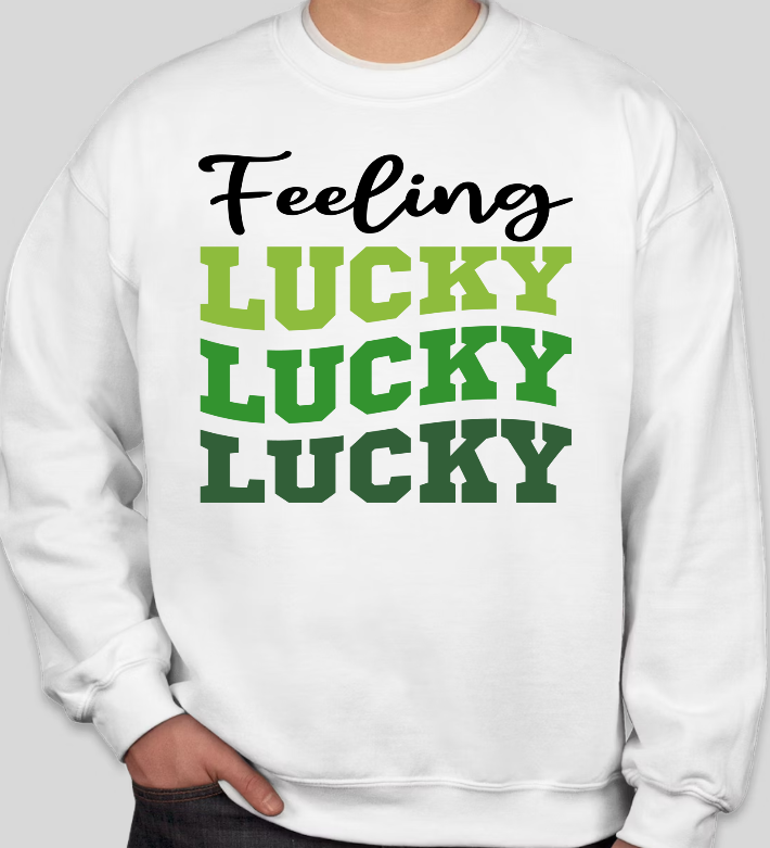 Feeling lucky Crewneck
