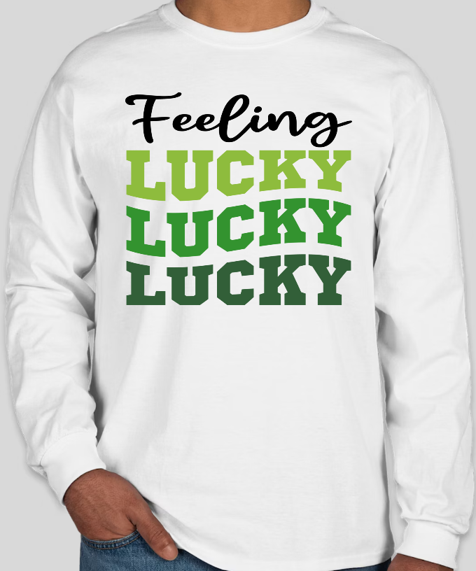 Feeling lucky long sleeve