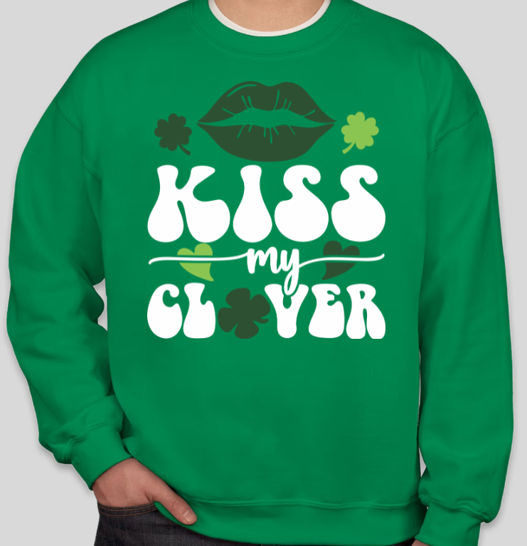 Kiss My Clover Crewneck