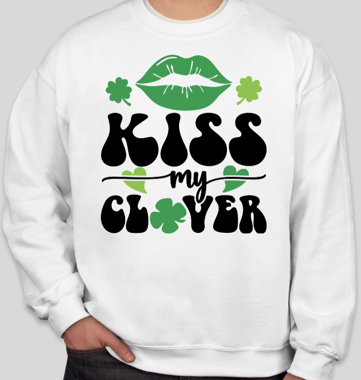 Kiss My Clover Crewneck