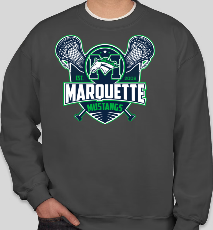 Marquette LAX Crewneck Sweat Shirt