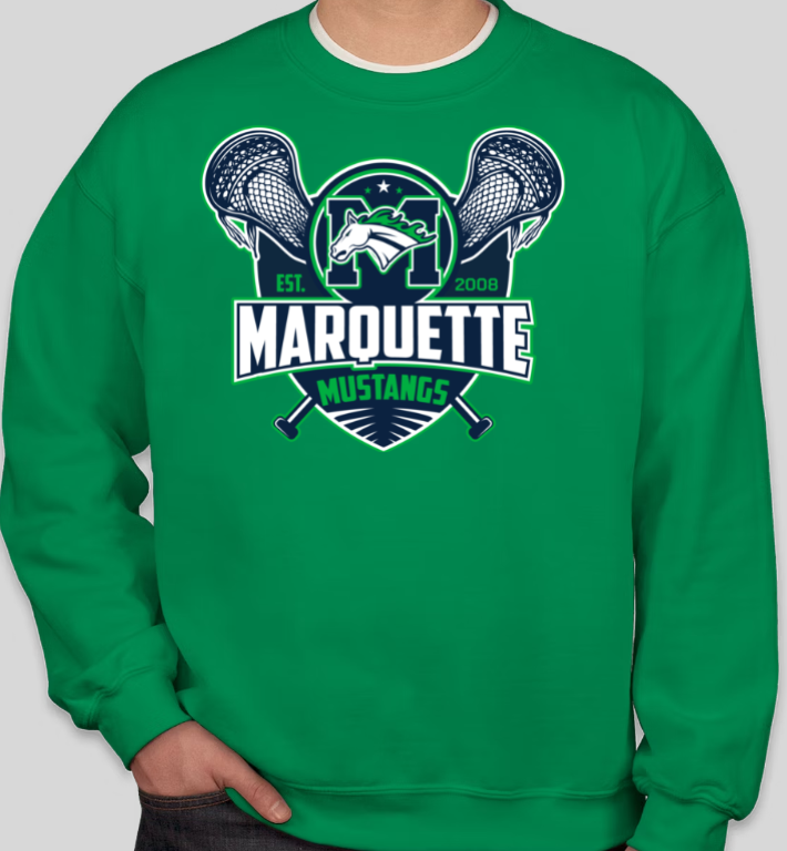 Marquette LAX Crewneck Sweat Shirt