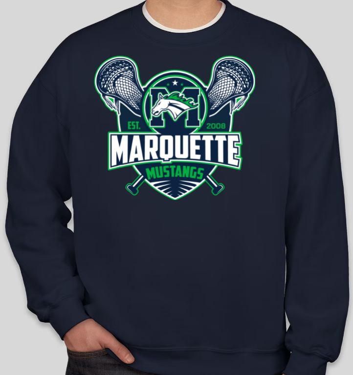 Marquette LAX Crewneck Sweat Shirt