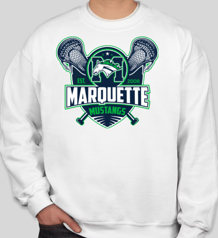 Marquette LAX Crewneck Sweat Shirt