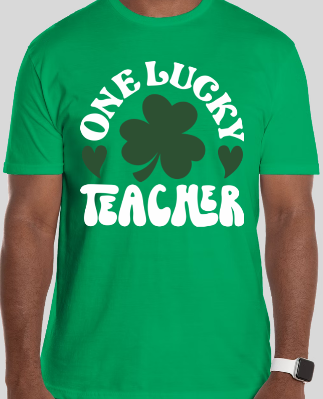 One Lucky Teacher T-shirt