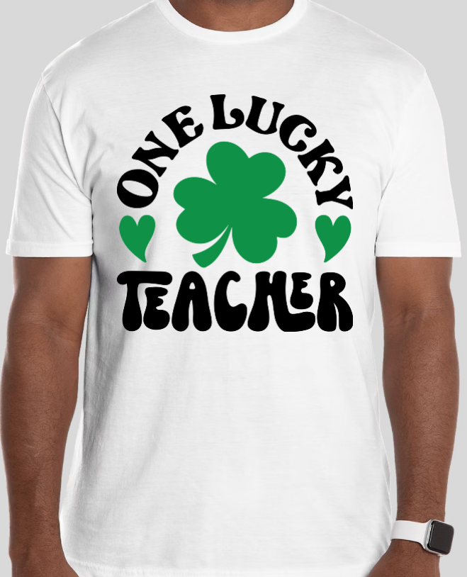 One Lucky Teacher T-shirt