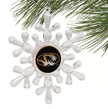 Mizzou Acrylic Snowflake Ornament
