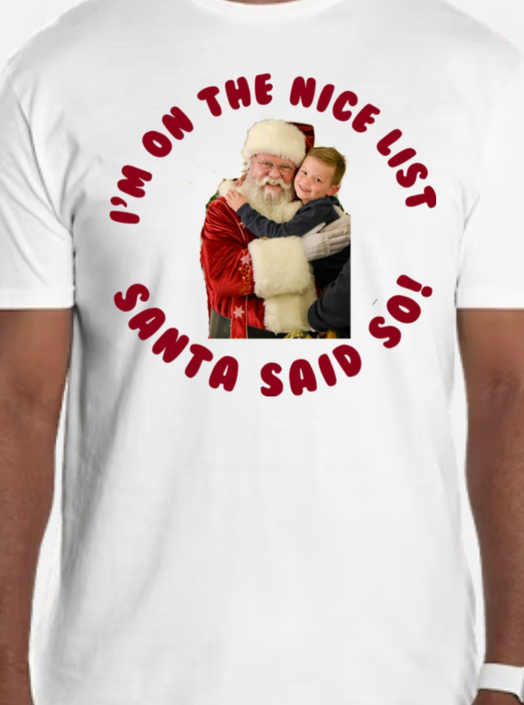 Santa Nice List T-Shirt