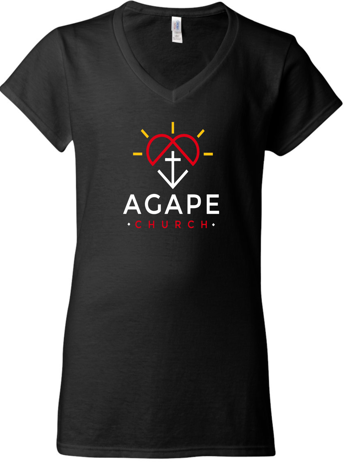 Agape Church Ladies V-Neck