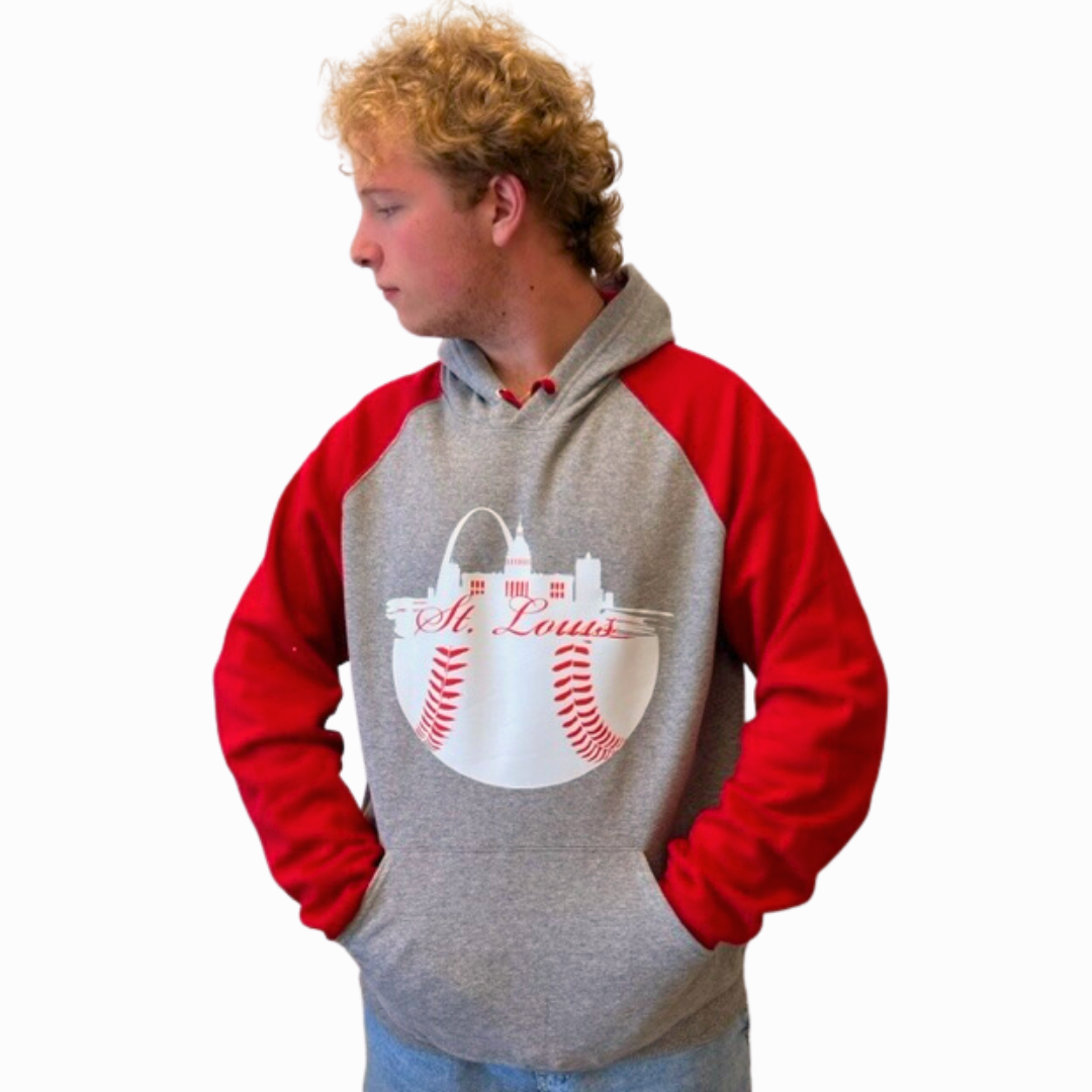 Raglan Cardinals Hoodie