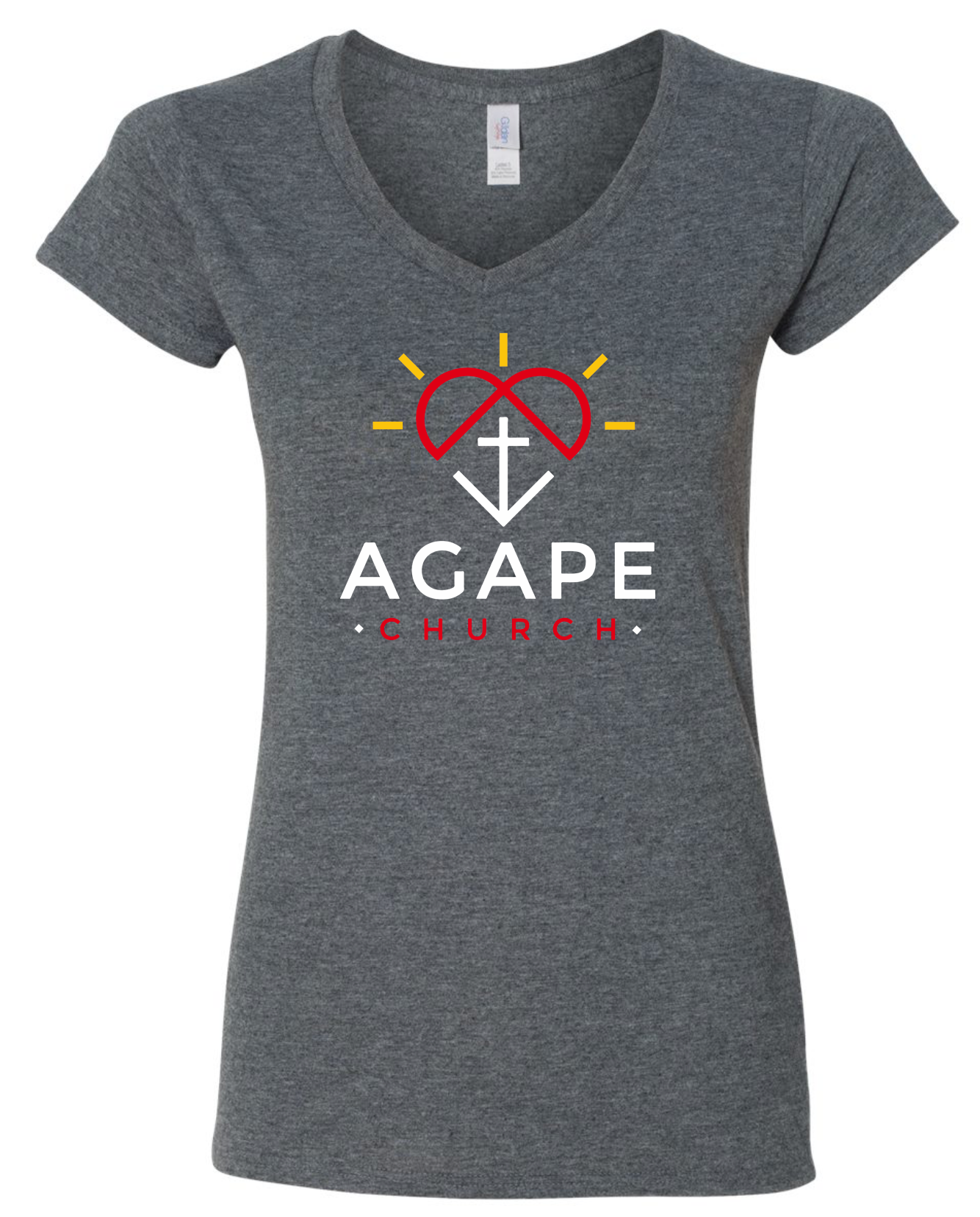 Agape Church Ladies V-Neck