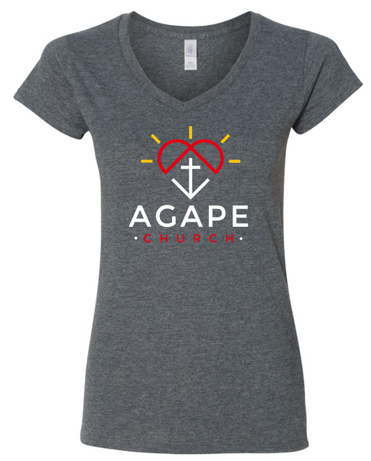 Agape Church Ladies V-Neck