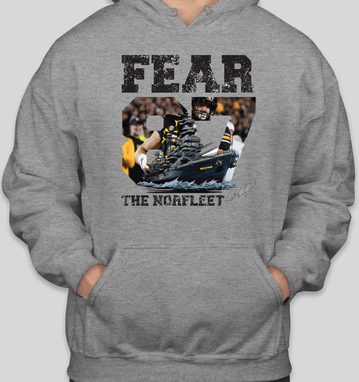 Fear the Norfleet Hoodie (Black, Gold, Sport Grey and White)