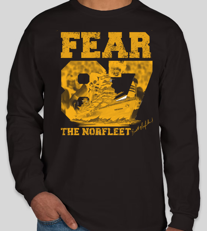 Fear the Norfleet Crewneck Sweatshirt (Black, Gold, Sport Grey and White)