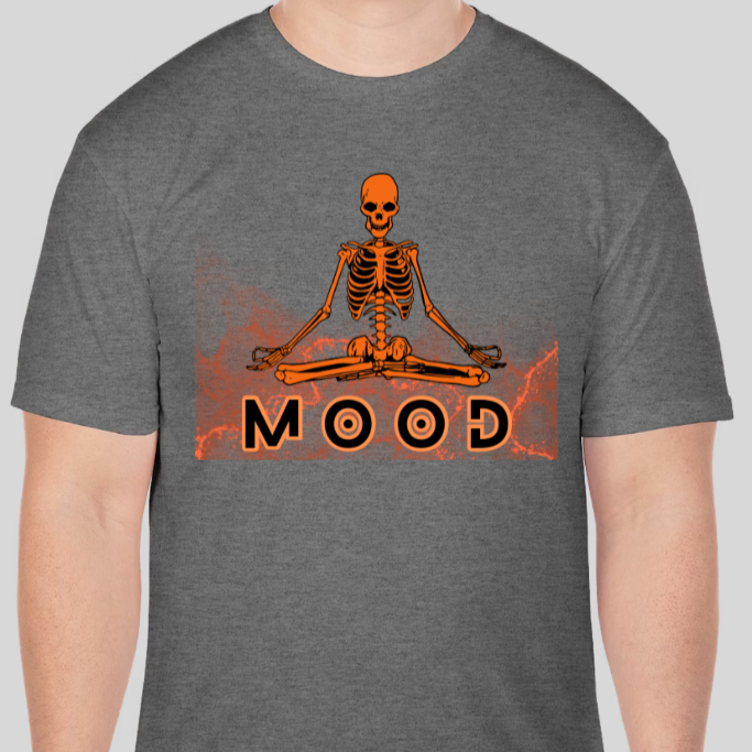 Skeleton Meditation Mood- Youth Sizes