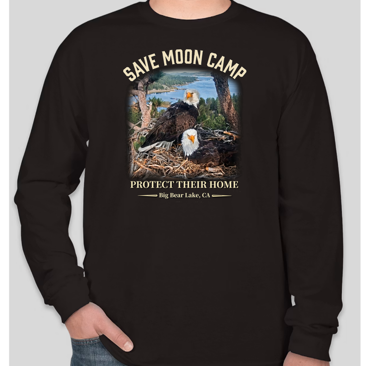 Save Moon Camp Long Sleeve
