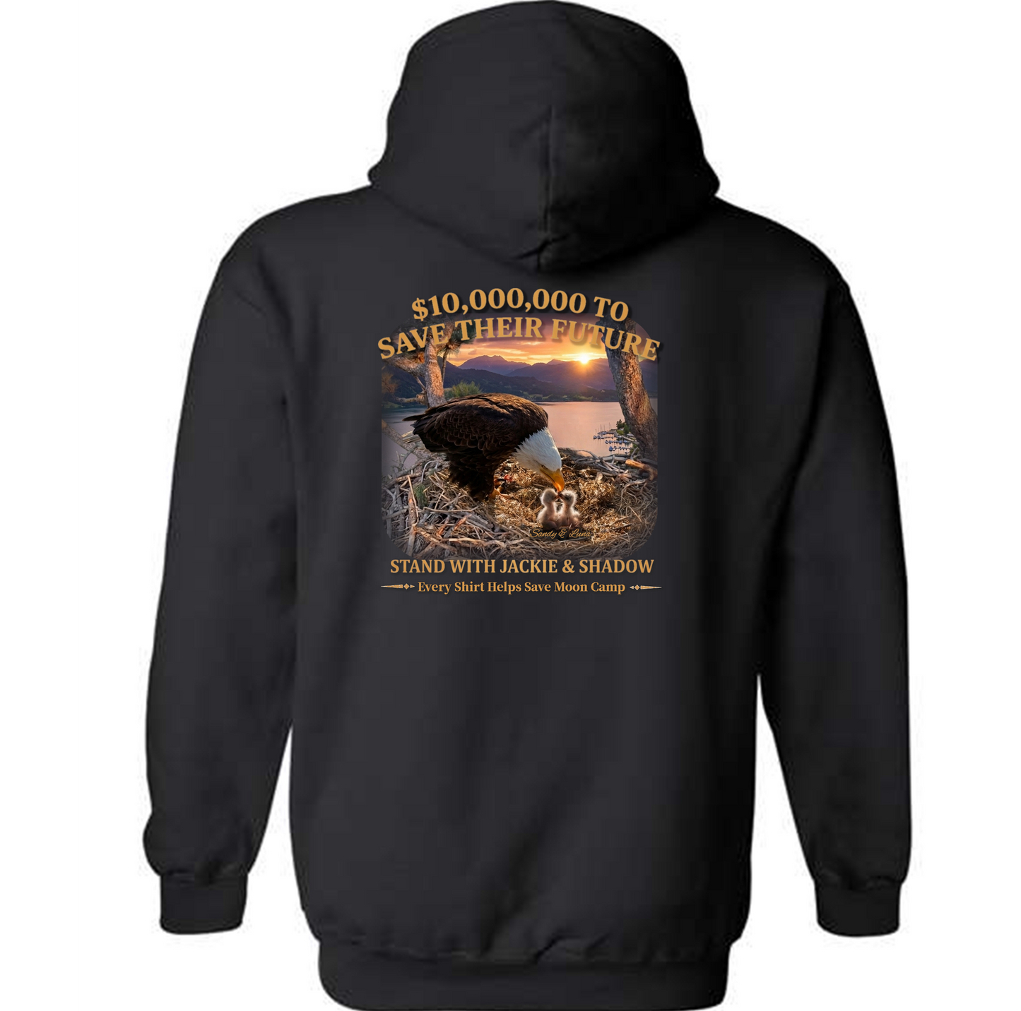 Save Moon Camp Hoodie