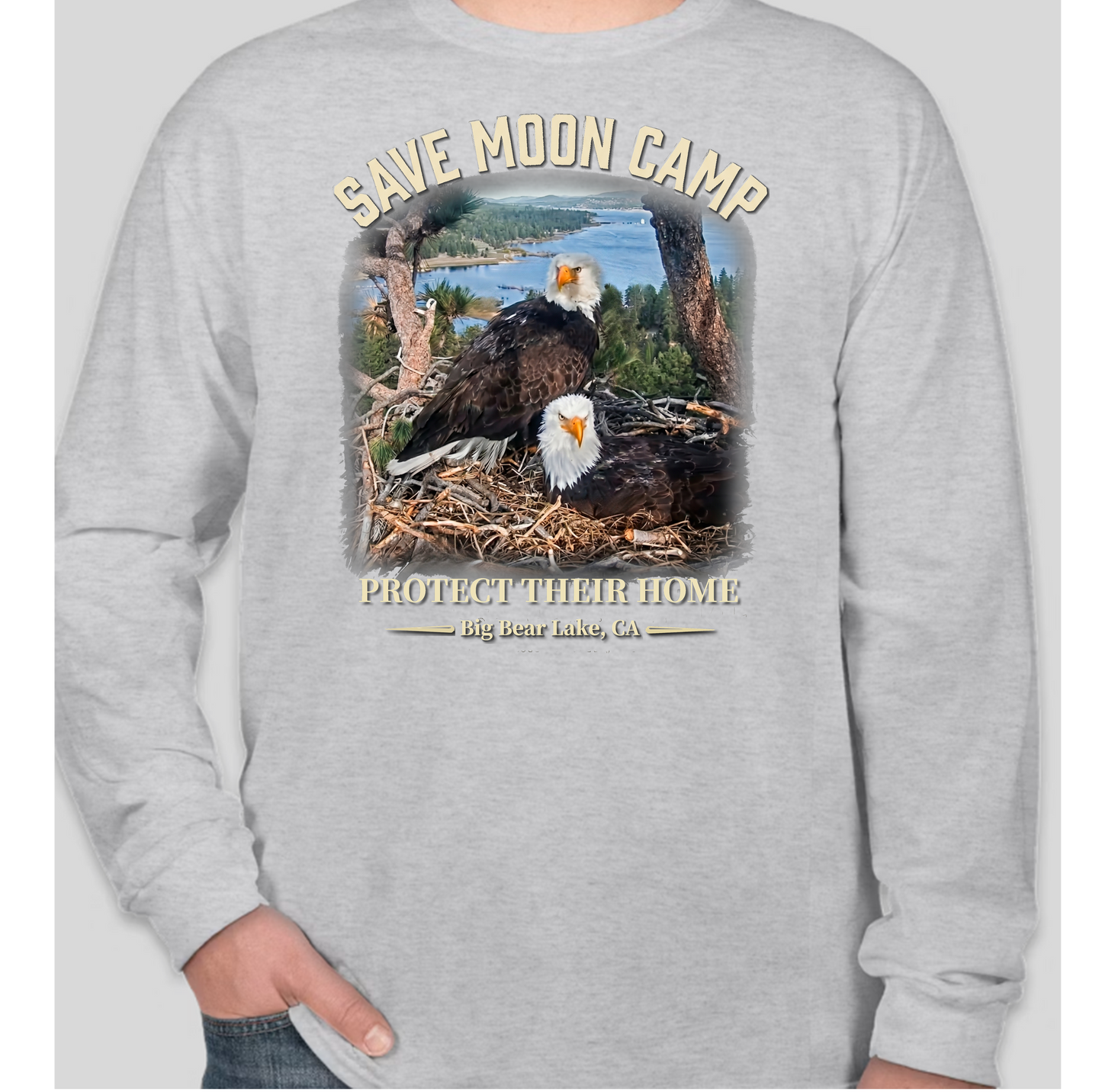 Save Moon Camp Long Sleeve