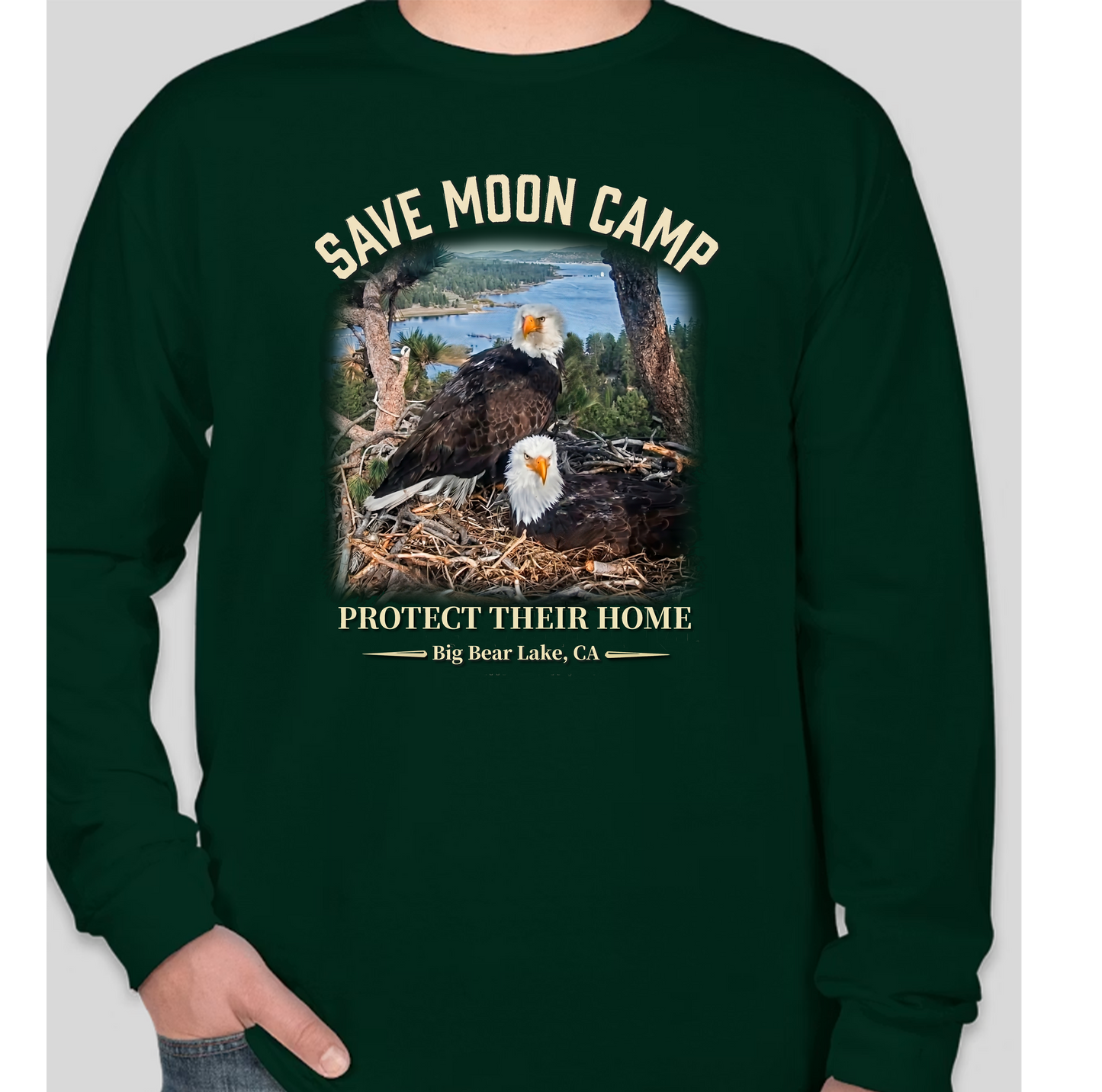 Save Moon Camp Long Sleeve