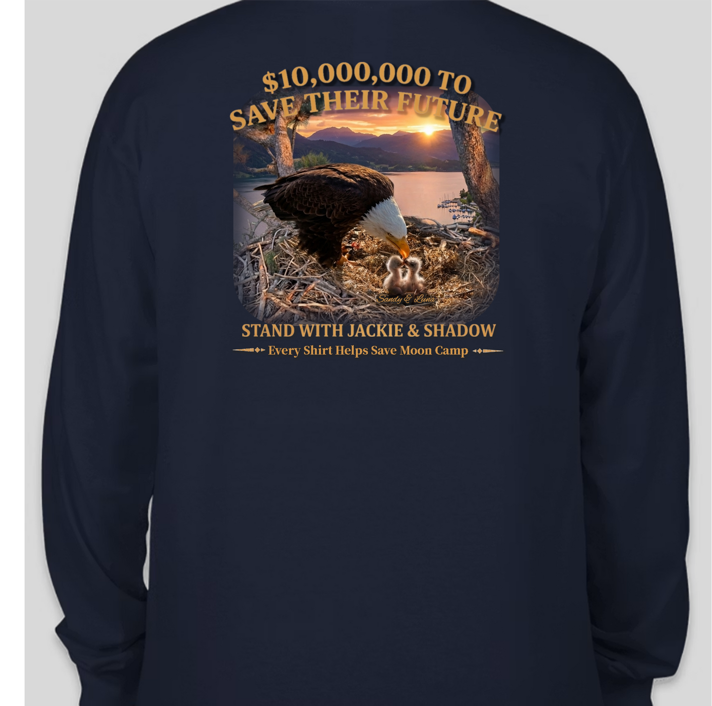 Save Moon Camp Long Sleeve