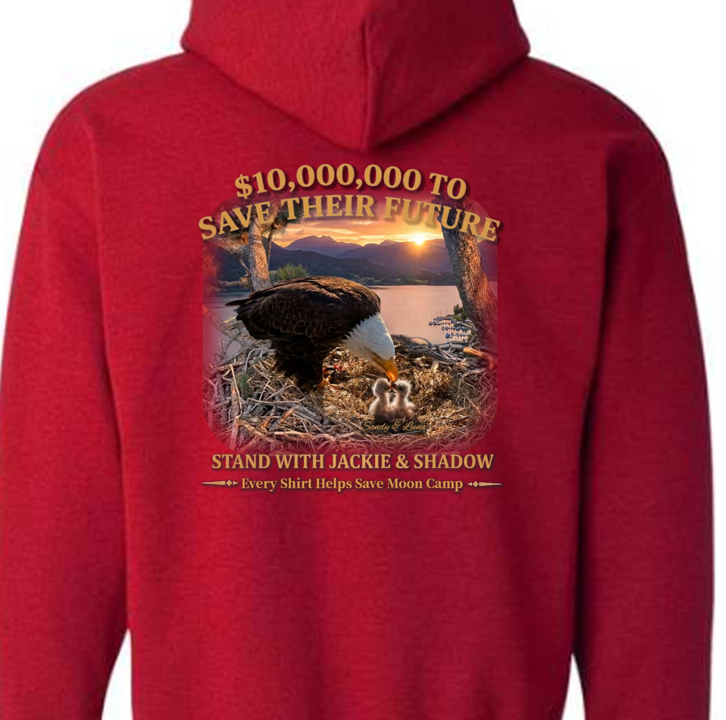 Save Moon Camp Hoodie