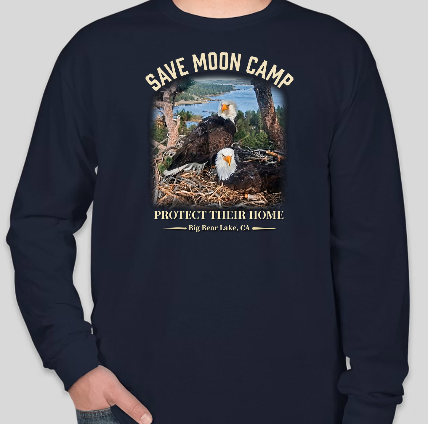 Save Moon Camp Long Sleeve