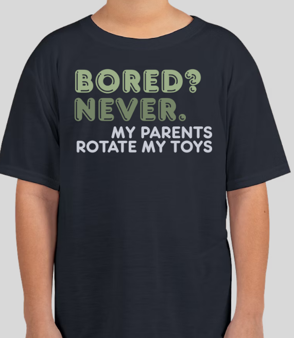 Bored? Never.