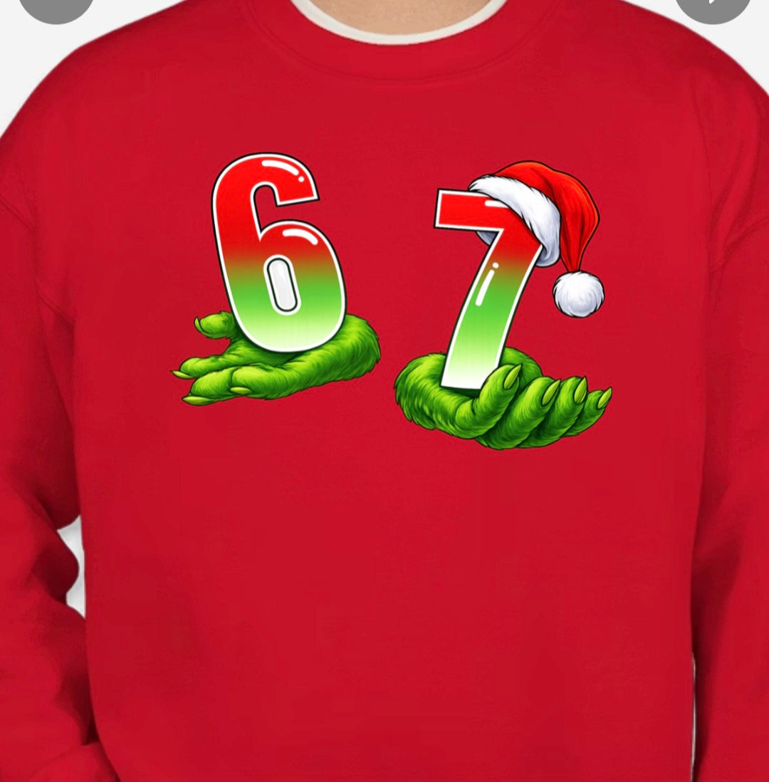 Grinch Hands 6 7 Long Sleeve