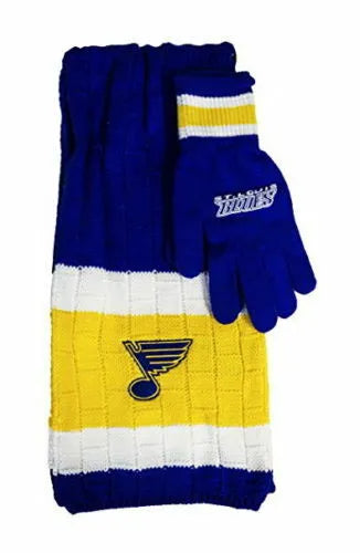 Blues Scarf / Glove Set