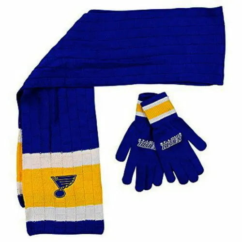 Blues Scarf / Glove Set