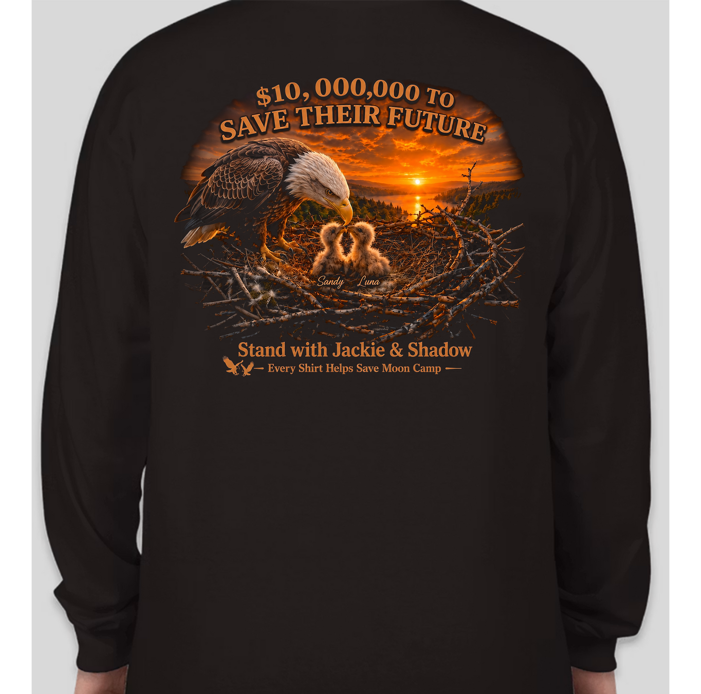 Save Moon Camp Long Sleeve