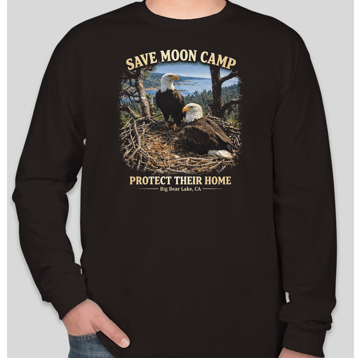Save Moon Camp Long Sleeve